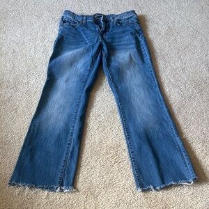 Aeropostale Women's Medium Blue Mid Rise Boot Jeans Sz 8